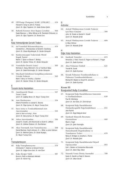 Mastery Of Cardiothoracic Surgery Turkce Page 4